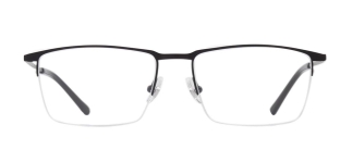 ROCOCO ROC 8684-C.03 Optik Genç,Yetişkin Erkek Köşeli Yarım Çerçeveli Titanyum - ROCOCO