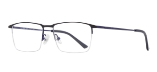 ROCOCO ROC 8684-C.04 Optik Genç,Yetişkin Erkek Köşeli Yarım Çerçeveli Titanyum - ROCOCO (1)