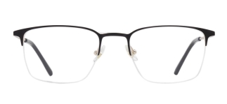 ROCOCO ROC 8685-C.01 Optik Genç,Yetişkin Erkek Köşeli Yarım Çerçeveli Titanyum - ROCOCO