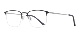 ROCOCO ROC 8685-C.02 Optik Genç,Yetişkin Erkek Köşeli Yarım Çerçeveli Titanyum - ROCOCO (1)