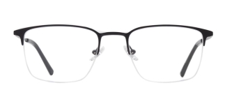 ROCOCO ROC 8685-C.03 Optik Genç,Yetişkin Erkek Köşeli Yarım Çerçeveli Titanyum - ROCOCO