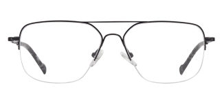 ROCOCO ROC 8711-C.04 Optik Genç Erkek,Kadın,Unisex Damla Yarım Çerçeveli Titanyum 