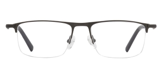 ROCOCO ROC 8720-C.01 Optik Genç Erkek Köşeli Yarım Çerçeveli Titanyum 